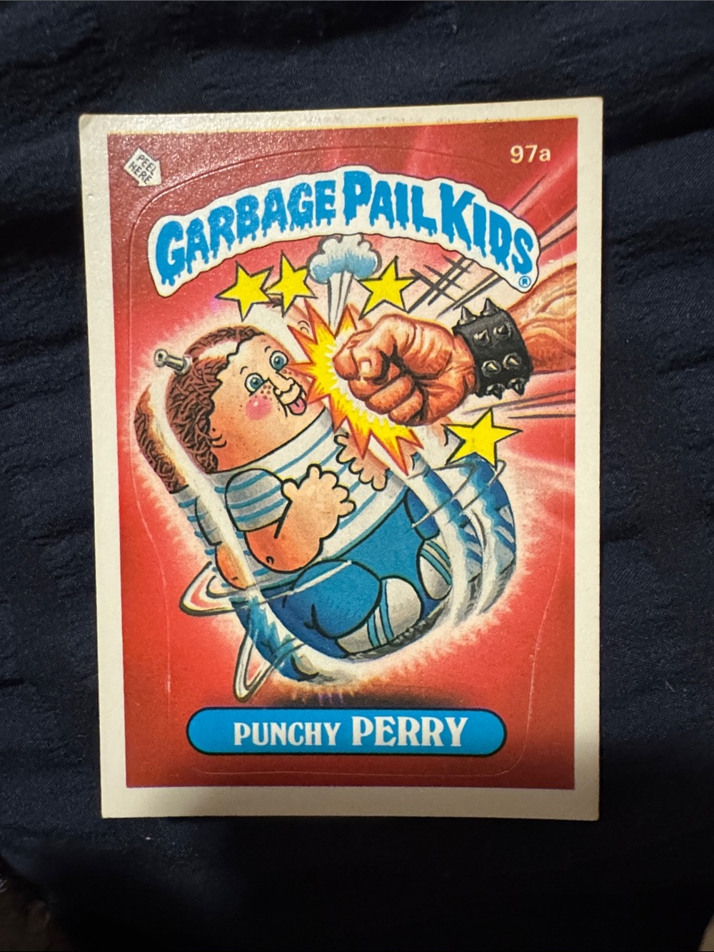 'Punchy Perry' Collector Card - Red - Picture 1 of 1